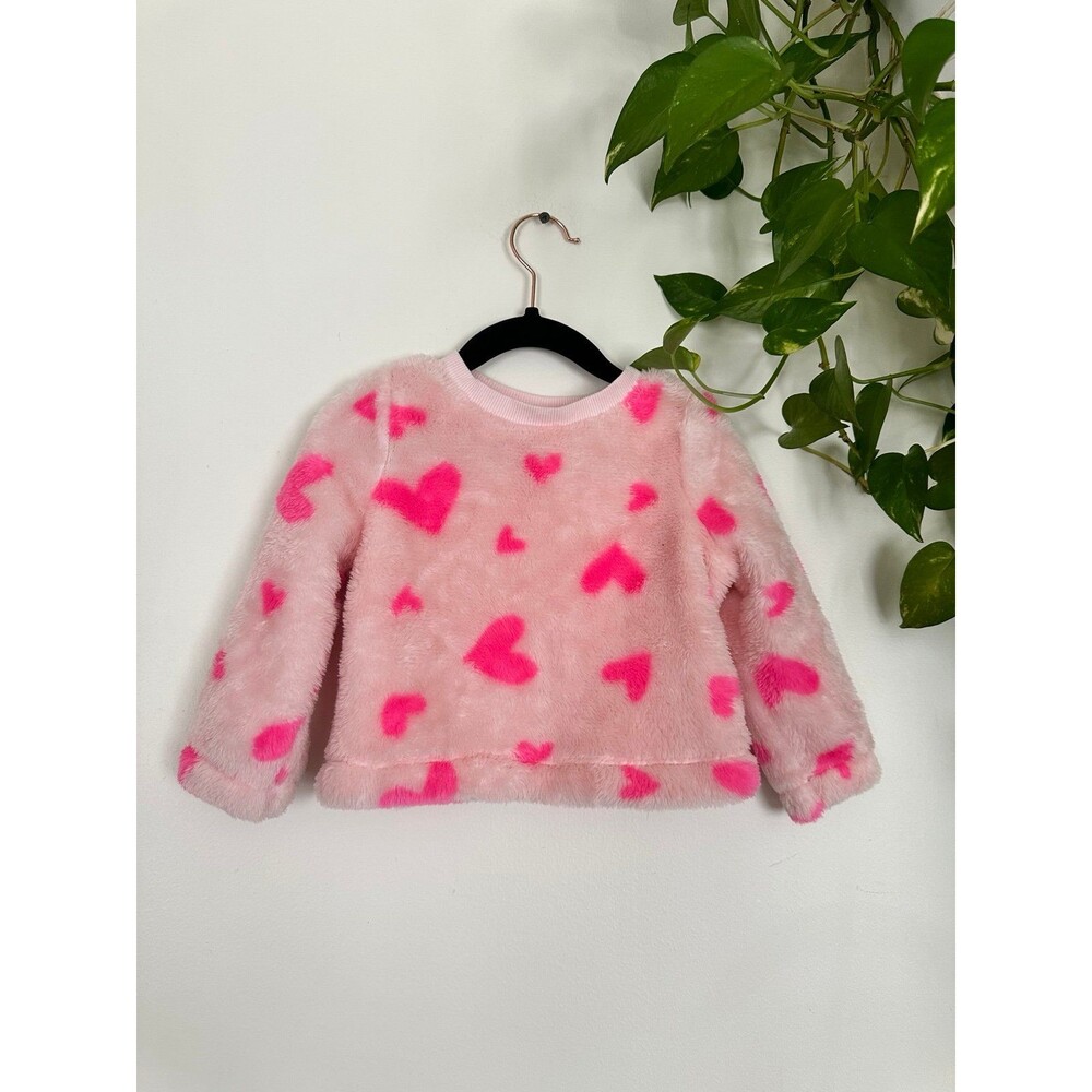Toddler heart sweater